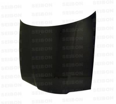 Seibon - BMW 3 Series 2dr OE Seibon Carbon Fiber Body Kit- Hood!! HD9298BMWE362D-OE