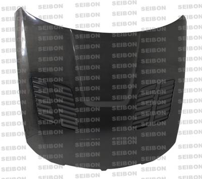 Seibon - BMW 3 Series GTR-Style Seibon Carbon Fiber Body Kit- Hood HD0507BMWE90-GTR