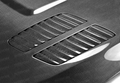 Seibon - BMW 3 Series GTR-Style Seibon Carbon Fiber Body Kit- Hood HD1213BMWF30-GTR
