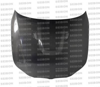 Seibon - BMW 5 Series BM-Style Seibon Carbon Fiber Body Kit- Hood!! HD0407BMWE60-BM