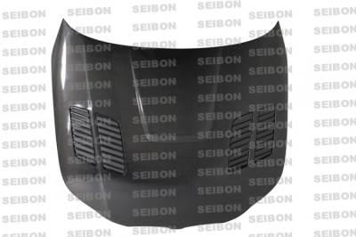 Seibon - BMW 5 Series GTR-Style Seibon Carbon Fiber Body Kit- Hood HD0407BMWE60-GTR