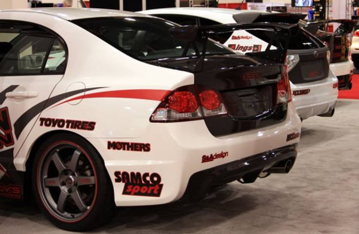 Seibon - Honda Civic 4dr MG Seibon Carbon Fiber Body Kit-Wing/Spoiler!!! RS0607HDCV4D-MG
