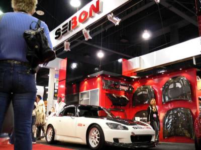 Seibon - Honda S2000 TV Seibon Carbon Fiber Front Bumper Lip Body Kit!!! FL0003HDS2K-TV