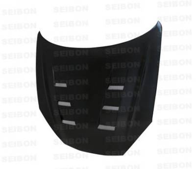 Seibon - Hyundai Tiburon TS-Style Seibon Carbon Fiber Body Kit- Hood! HD0708HYTB-TS