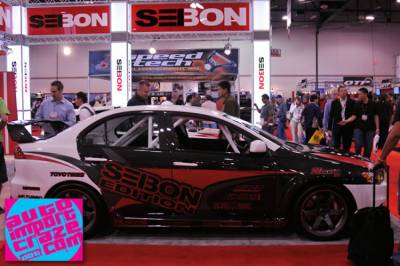 Seibon - Mitsubishi Lancer OE Seibon Carbon Fiber Body Kit- Rear Doors!!! DD0809MITEVOX-R