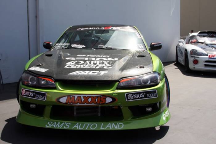 Seibon - Nissan 240SX DVII Seibon Carbon Fiber Body Kit- Hood HD9901NSS15-DVII