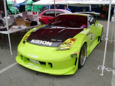 Seibon - Nissan 350Z GT Seibon Carbon Fiber Body Kit- Hood!!! HD0205NS350-GT