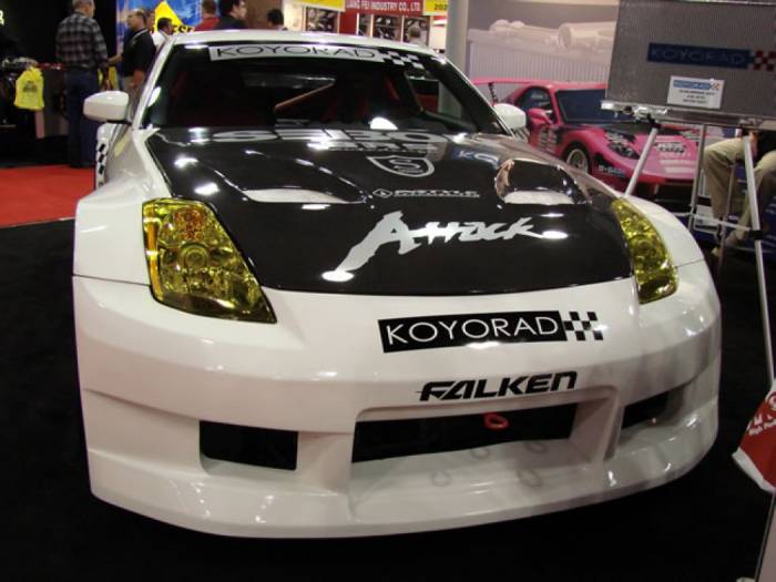 Seibon - Nissan 350Z TSII Seibon Carbon Fiber Body Kit- Hood! HD0205NS350-TSII
