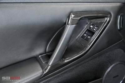 Seibon - Nissan GTR OE Seibon Carbon Fiber Interior Door Trim Set!!! CFI0910NSGTR-C
