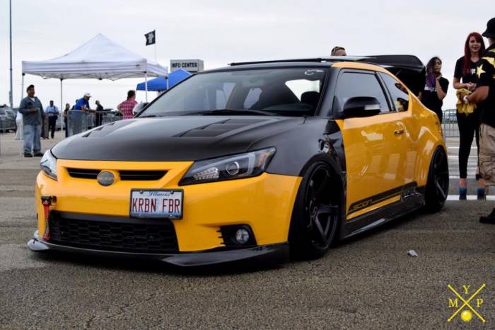 Seibon - Scion TC TR Seibon Carbon Fiber Front Bumper Lip Body Kit!!! FL1112SCNTC-TR