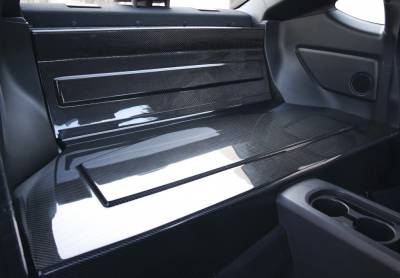 Seibon - Scion FRS OE-Style Seibon Carbon Fiber Rear Seat Panels BSP1213SCNFRS
