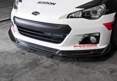 Seibon - Subaru BRZ KC Seibon Carbon Fiber Front Bumper Lip Body Kit!!! FL1213SBBRZ-KC