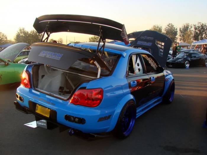 Seibon - Subaru Impreza OE Seibon Carbon Fiber Body Kit- Rear Doors!!! DD0205SBIMP-R