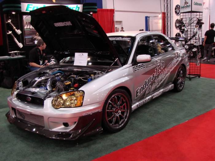 Seibon - Subaru Impreza GD Seibon Carbon Fiber Front Bumper Lip Body Kit!!! FL0405SBIMP-G