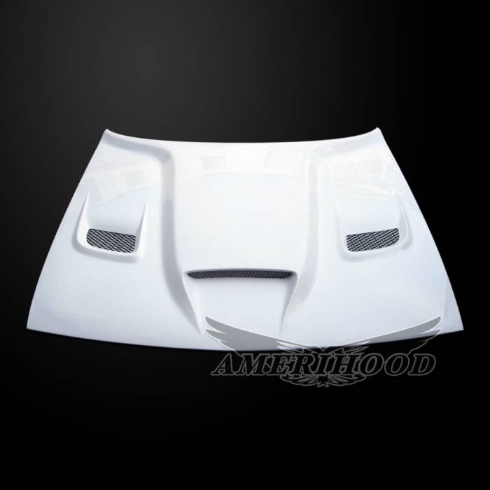AmeriHood - Dodge Challenger HC-Style AmeriHood Ram Air Hood DCG08AHCATFHW