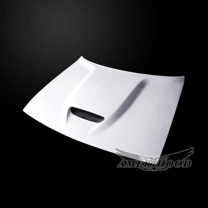 AmeriHood - Dodge Challenger SRT-Style AmeriHood Ram Air Hood DCG08AHSRTFHW