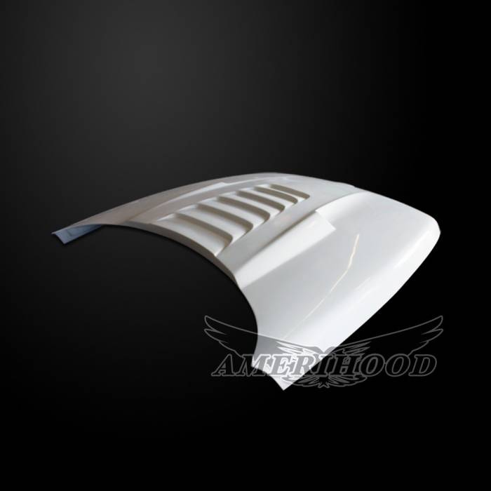 AmeriHood - Dodge Ram 1500 TS-Style AmeriHood Ram Air Hood DR94AHTSFHW