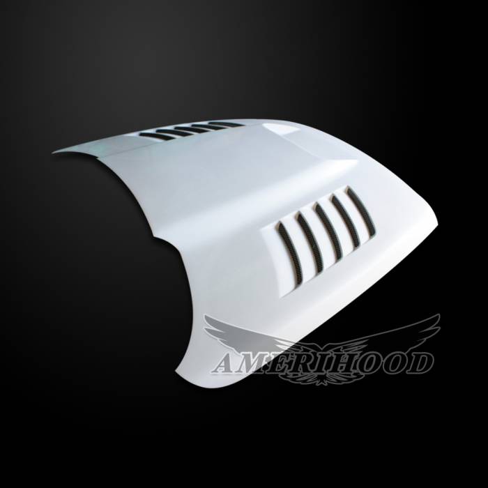 AmeriHood - Dodge Ram 2500 SSK-Style AmeriHood Heat Extracting Hood DR03AHSSKFH25