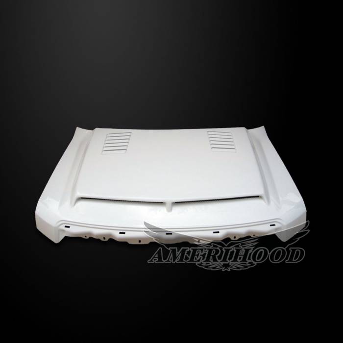 AmeriHood - Ford F-150 E-Style AmeriHood Ram Air Hood F1509AHTEFH