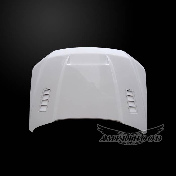 AmeriHood - Ford F-150 SSK-Style AmeriHood Ram Air Hood F1515AHSSKFHW