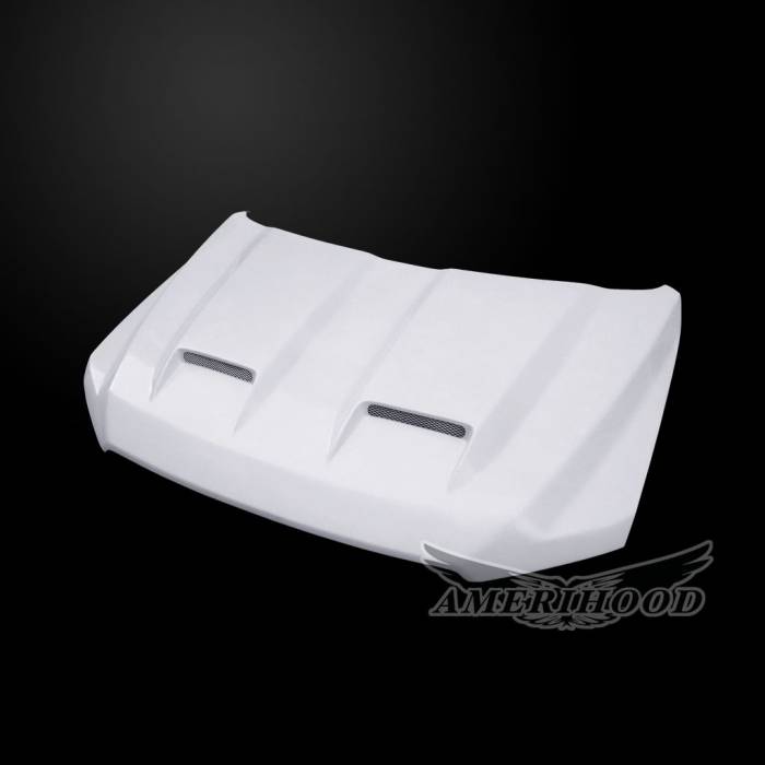 AmeriHood - Ford F-150 S-Style AmeriHood Ram Air Hood F1515AHTSFHW