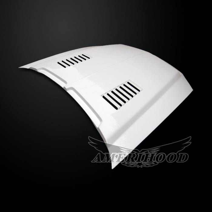 AmeriHood - Ford Mustang E-Style AmeriHood Ram Air Hood FM10AHTEFH