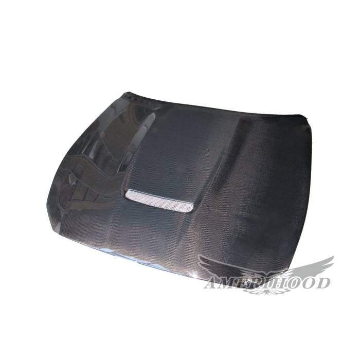 AmeriHood Carbon Fiber - Ford Mustang GT Type 3 AmeriHood Carbon Fiber Hood FM15AHGT3CFH