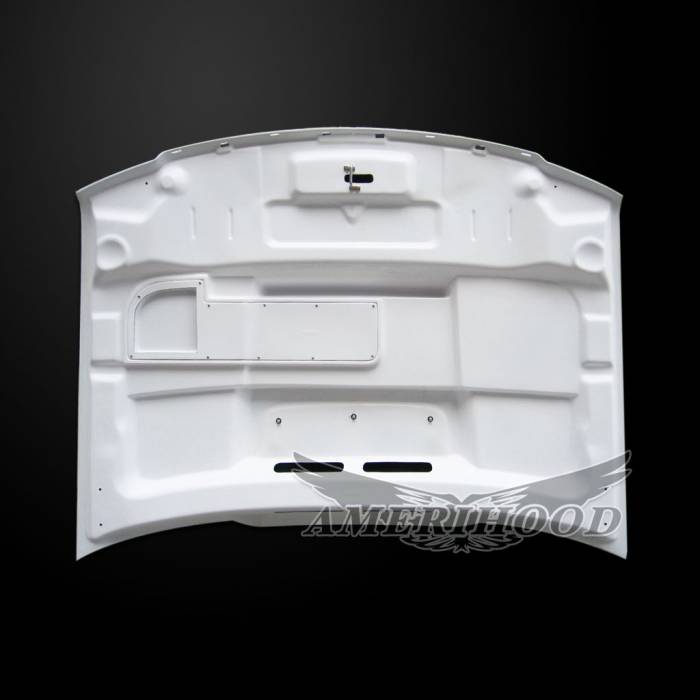 AmeriHood - GMC Sierra 1500 Type 2 AmeriHood Ram Air Hood GS07AHCWL2FHW