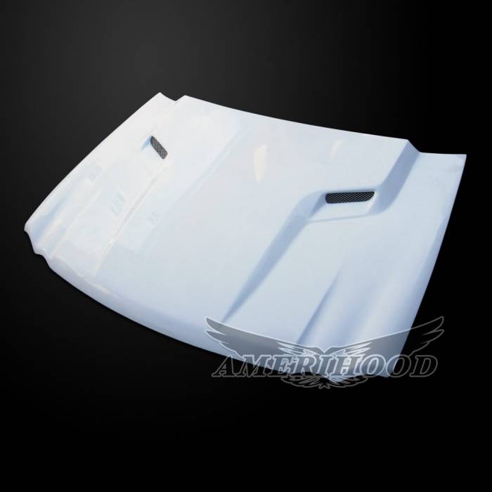 AmeriHood - Jeep Grand Cherokee CLG-Style AmeriHood Ram Air Hood JGC05AHCLGFHW