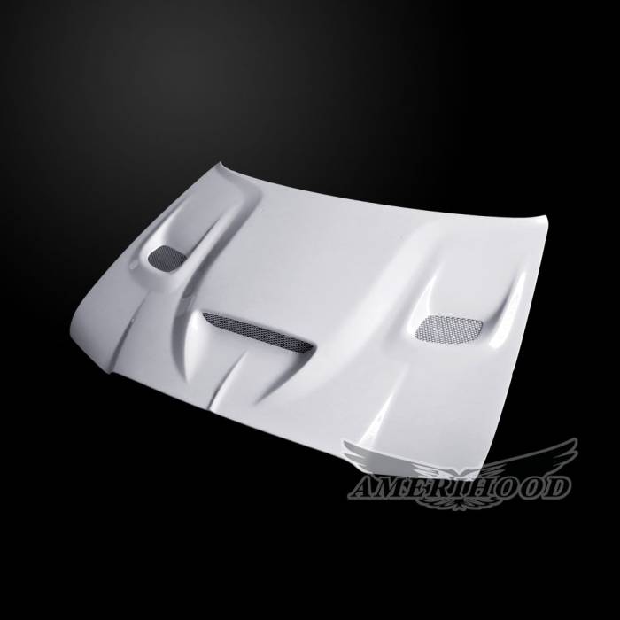 AmeriHood - Chrysler 300 HC-Style AmeriHood Ram Air Hood C305AHCATFHW