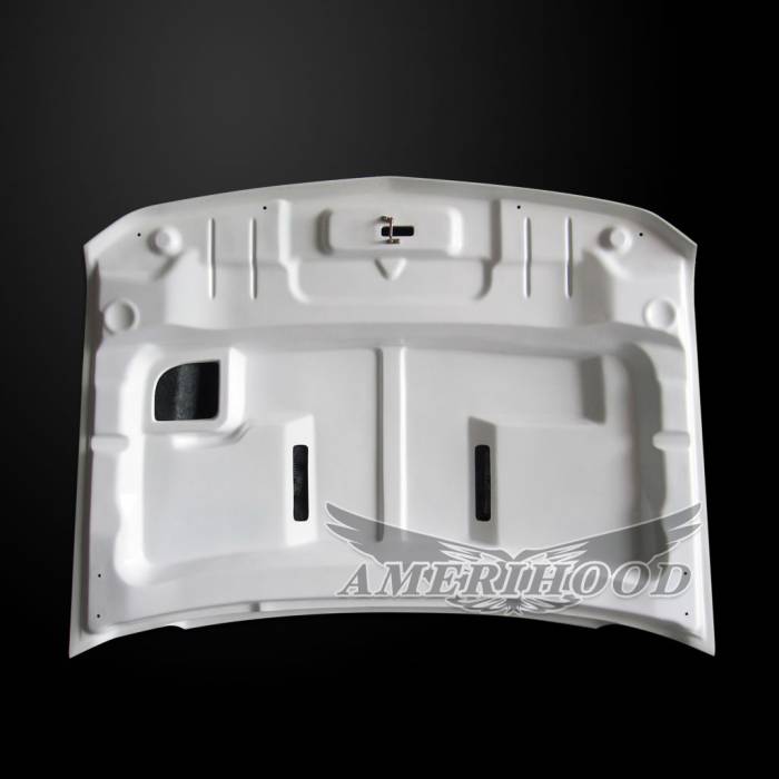 AmeriHood - Chevrolet Silverado 1500 E-Style AmeriHood Ram Air Hood CS07AHTEFHW