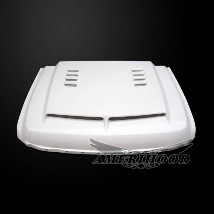 AmeriHood - Chevrolet Silverado 2500 E-Style AmeriHood Ram Air Hood CS11AHTEFHW25