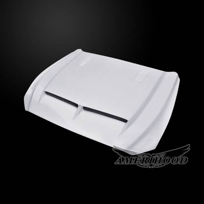 AmeriHood - Ford Mustang E-Style AmeriHood Ram Air Hood FM15AHTEFHW