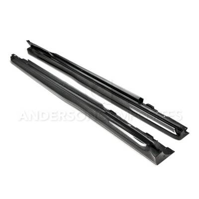 Anderson Carbon - Chevy Camaro Z28 Anderson Composites Fiber Side Skirts Body Kit AC-SS14CHCAM-Z28