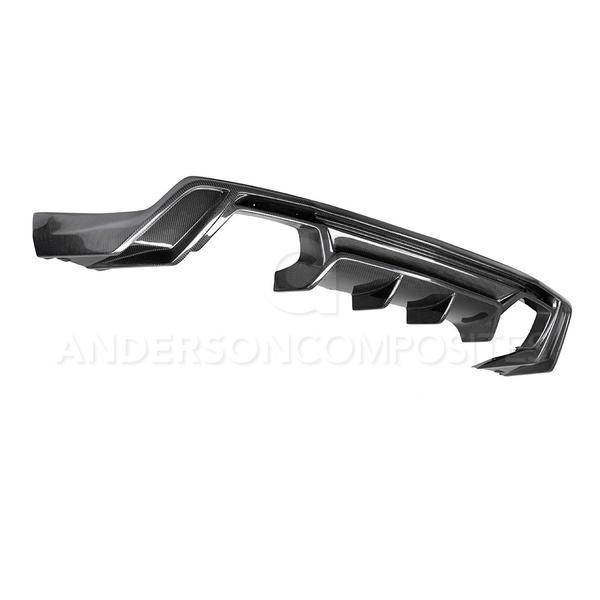 Anderson Carbon - Chevy Camaro ZL1 AZ Anderson Composites Fiber Rear Diffuser AC-RL17CHCAMZL-AZ