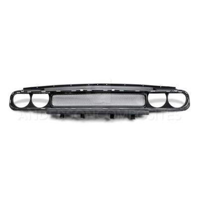 Anderson Carbon - Dodge Challenger Type-OE Anderson Composites Fiber Grill AC-FG0910DGCH-OE
