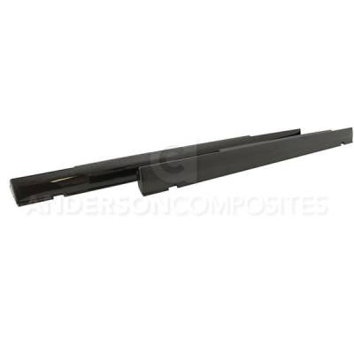 Anderson Carbon - Dodge Challenger Type-OE Anderson Composites Fiber Side Skirts AC-SS0910DGCH-OE