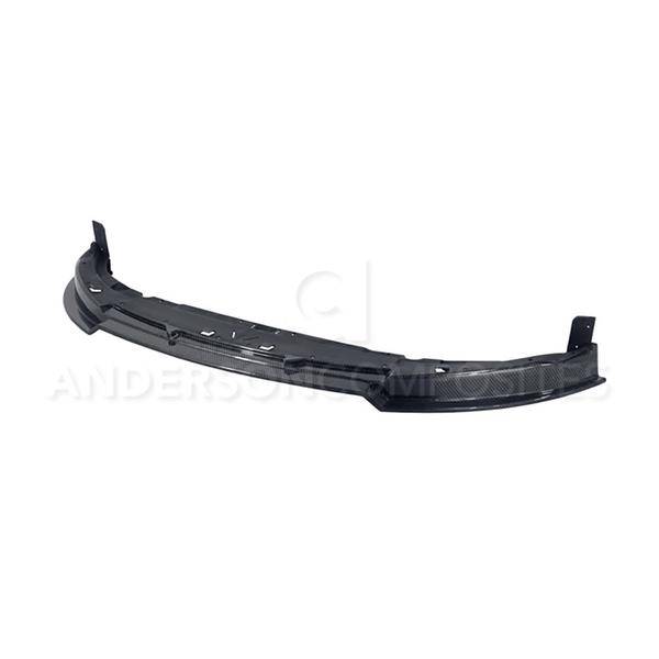 Anderson Carbon - Ford Mustang Type-GT Anderson Composites Fiber Front Bumper Lip AC-FL1213FDGT-GT