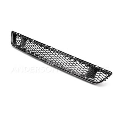 Anderson Carbon - Ford Mustang Lower Anderson Composites Fiber Grill/Grille AC-LG15FDMU