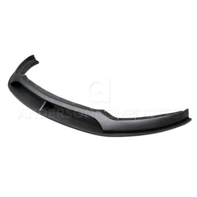 Anderson Fiberglass - Ford Mustang Type-AR Anderson Composites Glass Front Bumper Lip Body Kit AC-FL15FDMU-AR-GF