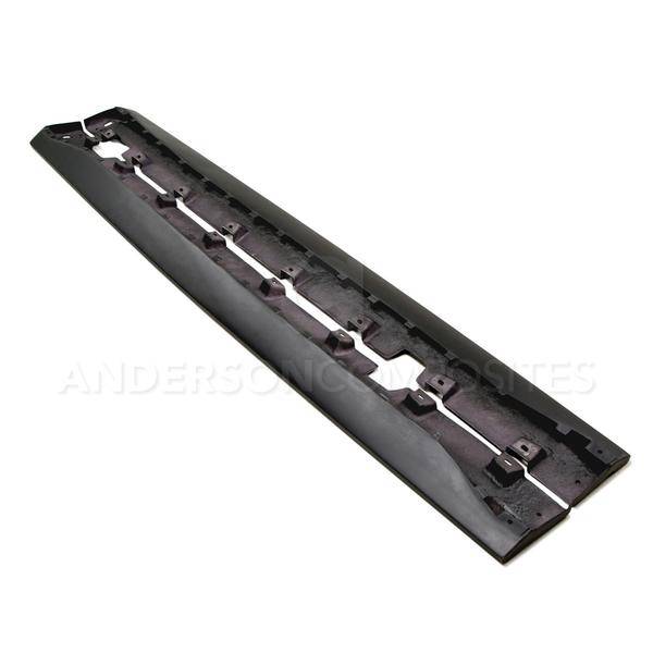 Anderson Fiberglass - Ford Mustang Type-AR Anderson Composites Glass Side Skirts Body Kit AC-SS15FDMU-AR-GF
