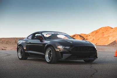 Anderson Carbon - Ford Mustang Type-JTP Anderson Composites Fiber Fender Flares AC-18MUWBC