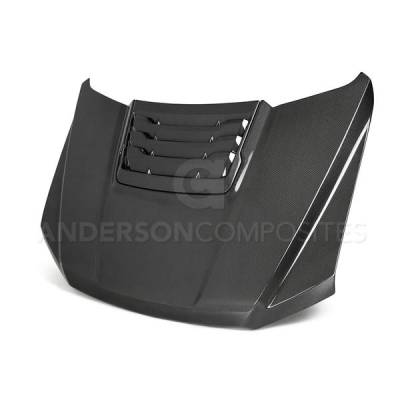 Anderson Carbon - Ford Raptor Type-OE Anderson Composites Fiber Body Kit- Hood AC-HD17FDRA-OE
