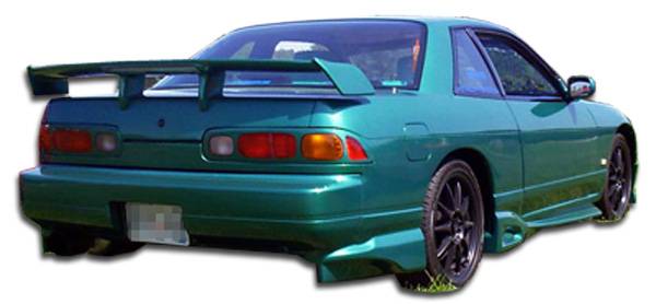 Duraflex - Nissan 240SX HB Duraflex Vader Rear Add On Bumper Extensions - 2 Piece - 100884