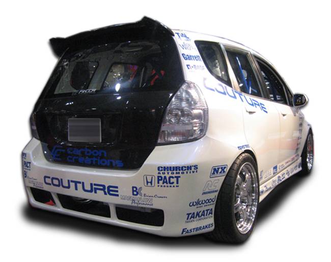 希少　ホンダ フィット GD3 リアピース Honda Fit Couture Couture GD-R Rear Bumper Cover - 1 Piece - 103237