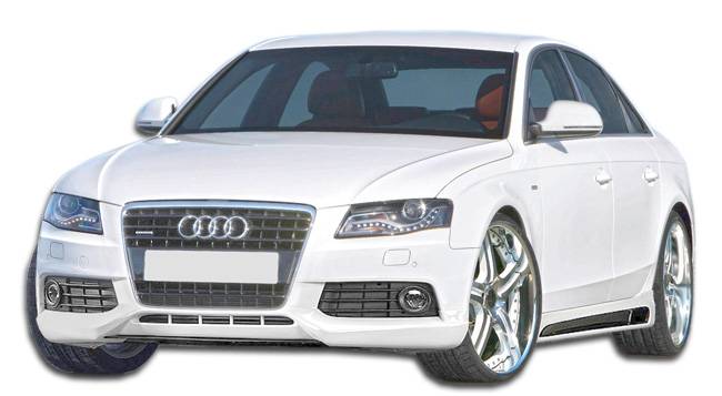 Extreme Dimensions - Audi A4 4DR R-1 Overstock Urethane Front Bumper Lip Body Kit 107419