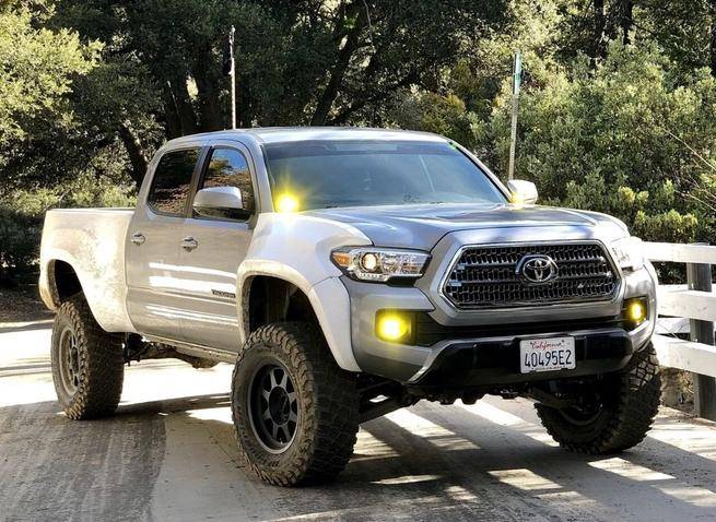 Advanced Fiberglass Composites - Toyota Tacoma Short Bed 4.5" Flare 2" Rise Body Kit- Bedside Fenders AFC 158
