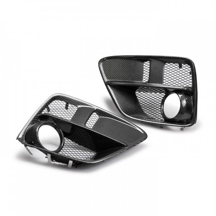 Seibon - Subaru WRX OE Seibon Carbon Fiber FOG LIGHT SURROUNDS!!! FLS15SBIMP
