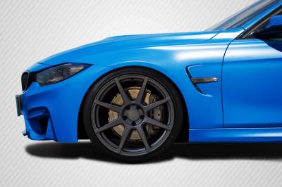 Carbon Creations - BMW 4 Series M4 Look DriTech Carbon Fiber Body Kit- Fenders 113175