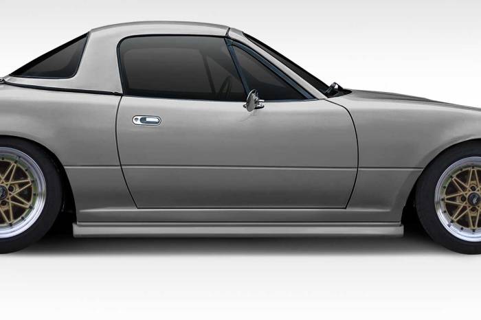 Duraflex - Mazda Miata Type F Duraflex Side Skirt Splitters Body Kit 114346